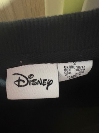 Sudadera Disney Negra talla S