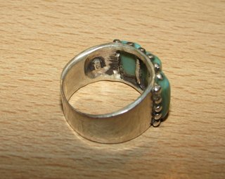 Par anillos plata 925 bereber y navajo amerindio