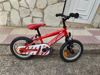 Bicicleta Infantil 16 Roja CONOR