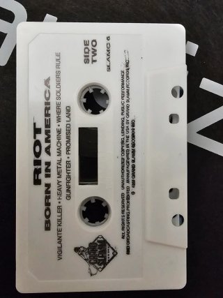 Riot – Born In America – K7 Musicassetta USA 1989
