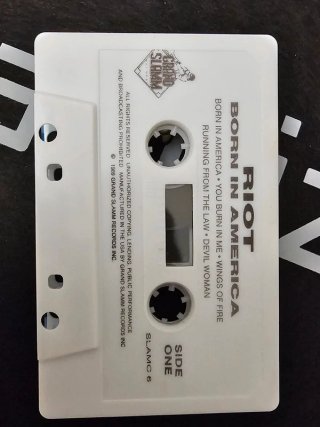 Riot – Born In America – K7 Musicassetta USA 1989