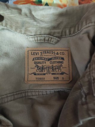 Cazadora Levi's de pana Talla S