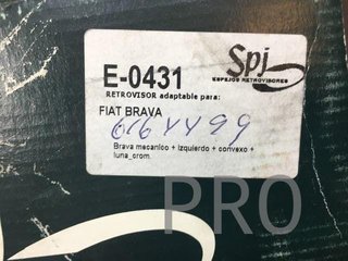 Espejo fiat brava izquierdo nuevo