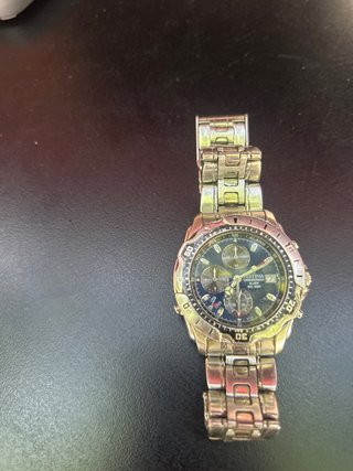 Reloj Festina Cronógrafo Azul y Plateado