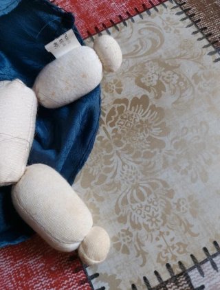 Bambola di pezza vintage Wage