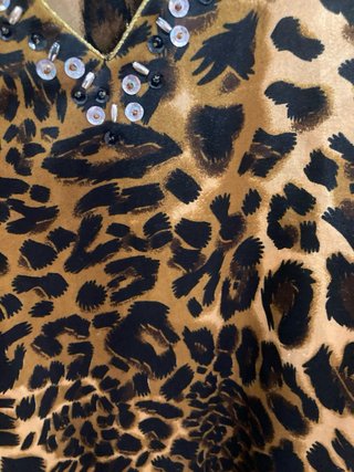 Caftán Leopardo Talla Única