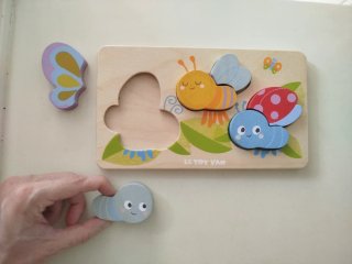 Puzzle de madera Le Toy Van insectos