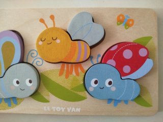 Puzzle de madera Le Toy Van insectos