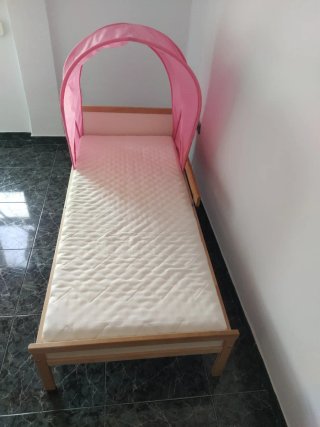 Cama infantil Ikea Sniglar 70x160 + colchón