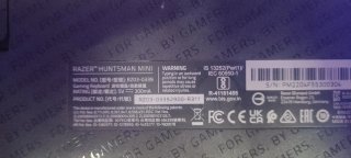 Teclado Razer RGB Retroiluminado HUNTSMAN MINI