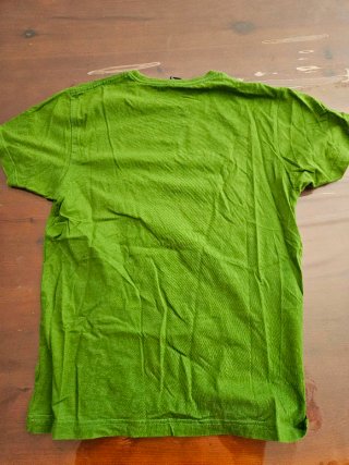 T-shirt Evolution Star Wars Vintage verde