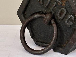 Pesa 2kg hierro hexagonal