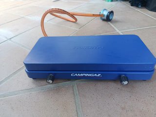 Fornello Campingaz 2 Bruciatori + Kit Gas