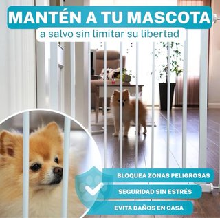 Barrera seguridad bebé/mascota 75-82 cm