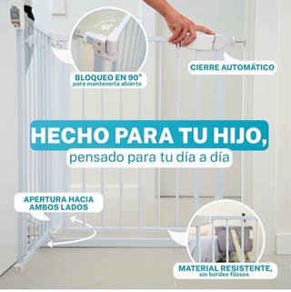 Barrera seguridad bebé/mascota 75-82 cm