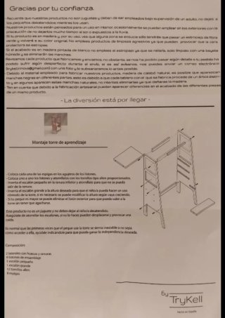 Torre Montessori Artigianale in Legno