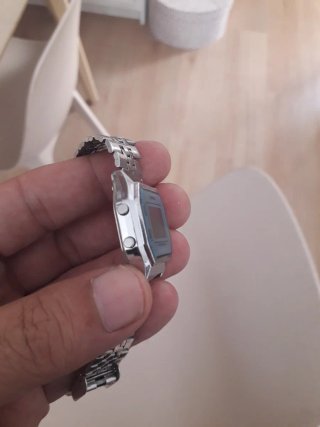 Reloj Casio LA670W-2B Plata y Azul
