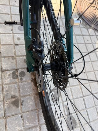 Bici Eléctrica Cannondale Verde