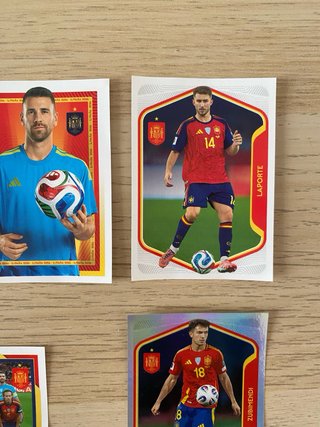 Cartas Selección Española Mundial