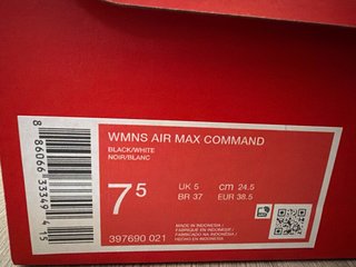 Nike Air Max COMMAND Mujer, T.38, nuevas