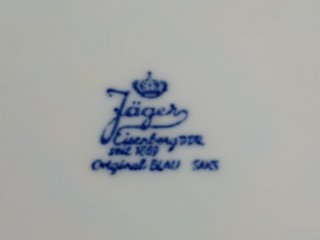 Fuente y 3 Platos Jager Saks Blau