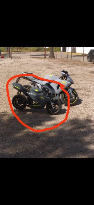 Honda Sportbike  110cc arranque electrónico