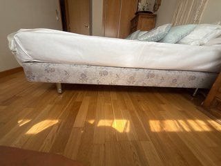 Conjunto bases tapizadas y colchones 90x200