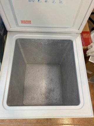 Congelador blanco Indesit