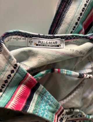 Vestido multicolor de Pull&Bear