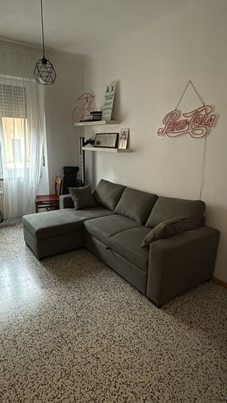 Divano letto angolare Liberty con penisola