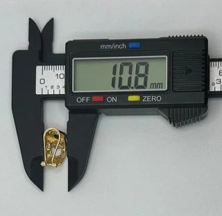 Pendientes Oro 18k Negro y Circonitas 4.92g