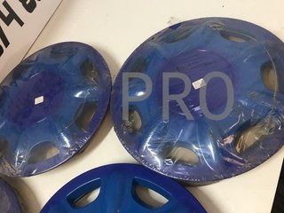 Tapacubos azules universales