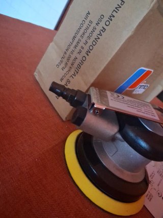 Levigatrice orbitale pneumatica Prima pro toops ××