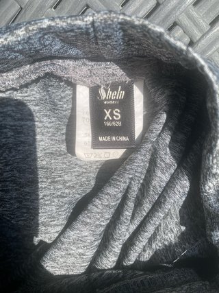 Leggings Shein grigi taglia XS
