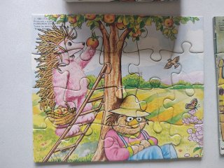 Puzzles Barrio Sésamo 20 piezas años 80