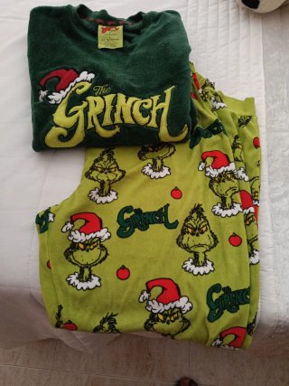 Pijama Mujer Grinch Talla L Primark
