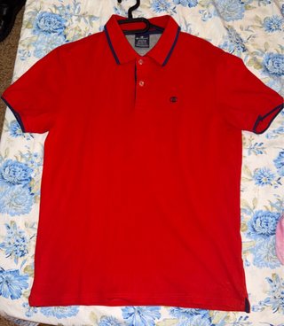 Polo Champion Taglia M Rossa