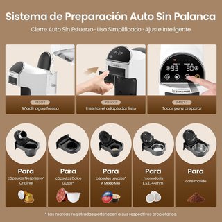 Cafetera CAPXSNOB Magician2 5 en 1