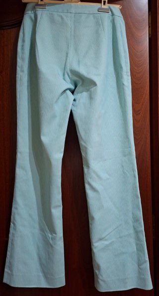Pantalón de vestir rayas azul claro Talla M