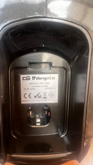 Aspiradora ciclonica Obergozo APC6000 Batería
