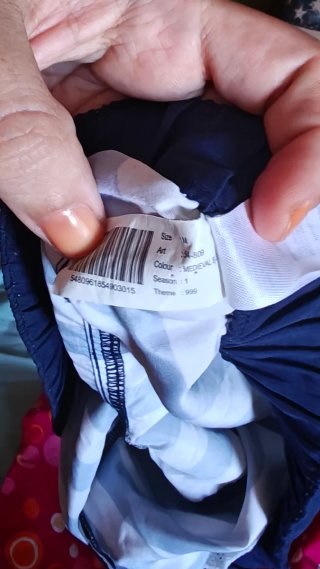 Pantalón de piscina marinero