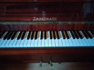 Piano Zimmerman, posibilidad de  transporte