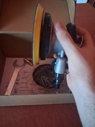 Levigatrice orbitale pneumatica Prima pro toolss