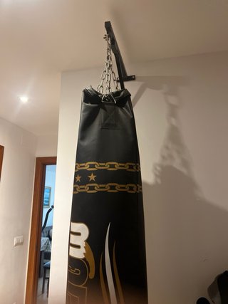 Saco de boxeo MAPX 180 cm + soporte de pared
