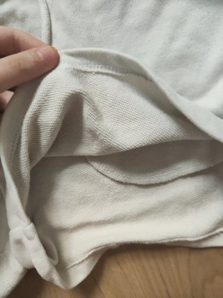 Pantaloncini tuta H&M bianchi