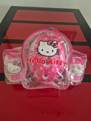 Set Protecciones Hello Kitty Niña