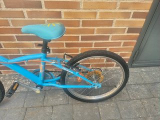 Bicicleta niña 20 azul