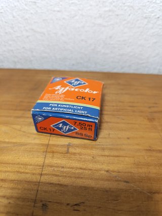 Film Agfacolor CK17 Vintage