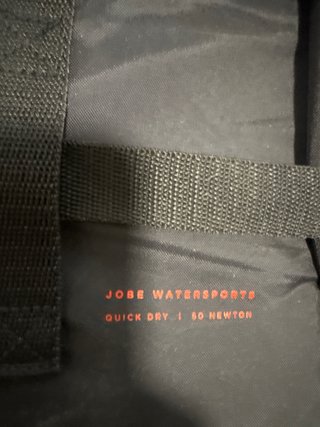 Chaleco náutico Jobe L/XL Negro/Gris nuevo !!
