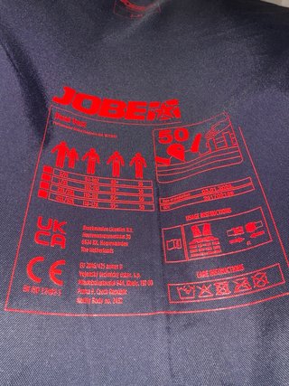Chaleco náutico Jobe L/XL Negro/Gris nuevo !!